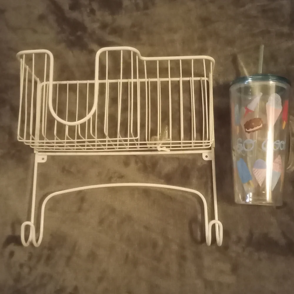 Shower rack and water bottle bundle